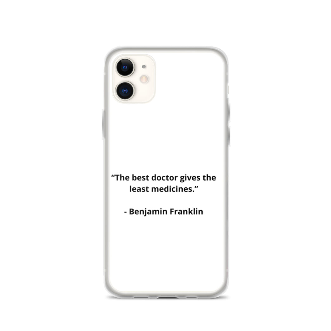 Benjamin Franklin Doctor iPhone Case