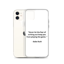 Load image into Gallery viewer, Babe Ruth iPhone Case
