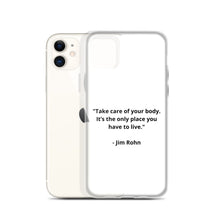 Load image into Gallery viewer, Jim Rohn iPhone Case
