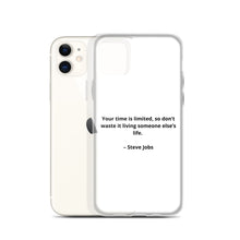 Load image into Gallery viewer, Steve Jobs Inspirational iPhone Case
