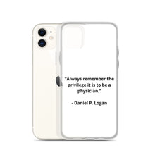 Load image into Gallery viewer, Daniel P. Logan Doctor iPhone Case
