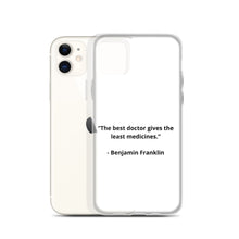 Load image into Gallery viewer, Benjamin Franklin Doctor iPhone Case
