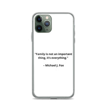 Load image into Gallery viewer, Michael J. Fox Family iPhone Case
