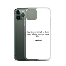 Load image into Gallery viewer, Steve Jobs Inspirational iPhone Case

