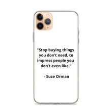 Load image into Gallery viewer, Suze Orman iPhone Case
