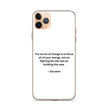 Load image into Gallery viewer, Socrates Inspirational iPhone Case
