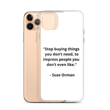 Load image into Gallery viewer, Suze Orman iPhone Case
