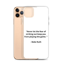 Load image into Gallery viewer, Babe Ruth iPhone Case
