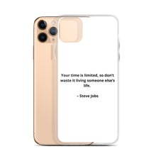 Load image into Gallery viewer, Steve Jobs Inspirational iPhone Case
