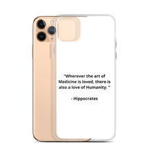 Load image into Gallery viewer, Hippocrates Doctor  iPhone Case
