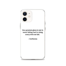 Load image into Gallery viewer, Confucius Inspirational iPhone Case
