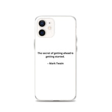 Load image into Gallery viewer, Mark Twain Inspirational iPhone Case
