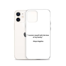 Load image into Gallery viewer, Maya Angelou Family iPhone Case
