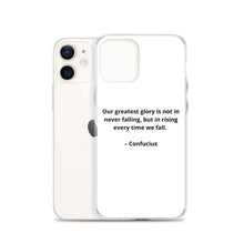 Load image into Gallery viewer, Confucius Inspirational iPhone Case
