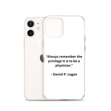 Load image into Gallery viewer, Daniel P. Logan Doctor iPhone Case
