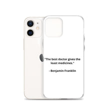 Load image into Gallery viewer, Benjamin Franklin Doctor iPhone Case
