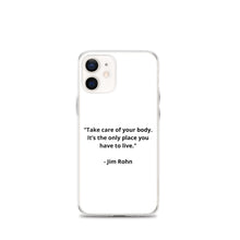 Load image into Gallery viewer, Jim Rohn iPhone Case

