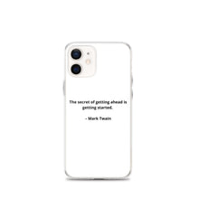 Load image into Gallery viewer, Mark Twain Inspirational iPhone Case
