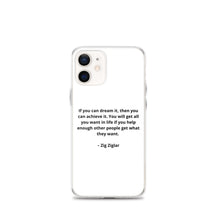 Load image into Gallery viewer, Zig Ziglar Inspirational iPhone Case
