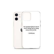 Load image into Gallery viewer, Confucius Inspirational iPhone Case
