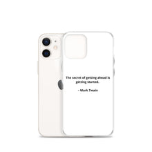 Load image into Gallery viewer, Mark Twain Inspirational iPhone Case
