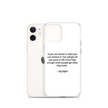 Load image into Gallery viewer, Zig Ziglar Inspirational iPhone Case
