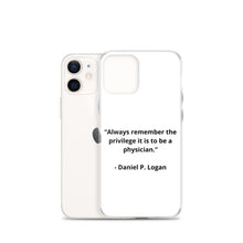 Load image into Gallery viewer, Daniel P. Logan Doctor iPhone Case
