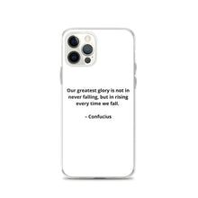 Load image into Gallery viewer, Confucius Inspirational iPhone Case
