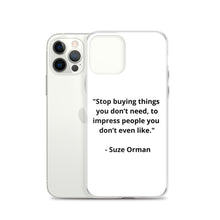 Load image into Gallery viewer, Suze Orman iPhone Case

