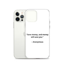 Load image into Gallery viewer, Anonymous Save Money iPhone Case
