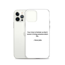 Load image into Gallery viewer, Steve Jobs Inspirational iPhone Case

