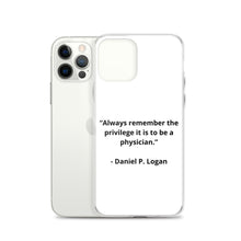 Load image into Gallery viewer, Daniel P. Logan Doctor iPhone Case
