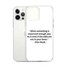 Load image into Gallery viewer, Elon Musk iPhone Case

