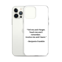 Load image into Gallery viewer, Benjamin Franklin iPhone Case
