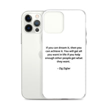 Load image into Gallery viewer, Zig Ziglar iPhone Case
