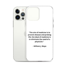 Load image into Gallery viewer, William J. Mayo Doctor iPhone Case
