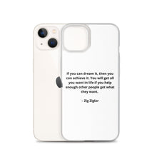 Load image into Gallery viewer, Zig Ziglar iPhone Case
