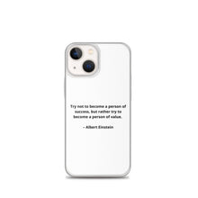 Load image into Gallery viewer, Albert Einstein Inspirational iPhone Case
