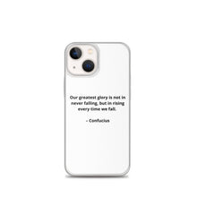 Load image into Gallery viewer, Confucius Inspirational iPhone Case
