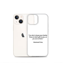 Load image into Gallery viewer, Desmond Tutu Family iPhone Case
