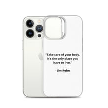 Load image into Gallery viewer, Jim Rohn iPhone Case
