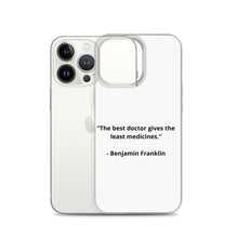 Load image into Gallery viewer, Benjamin Franklin Doctor iPhone Case
