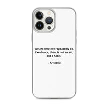 Load image into Gallery viewer, Aristotle Inspirational iPhone Case
