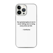 Load image into Gallery viewer, Confucius Inspirational iPhone Case
