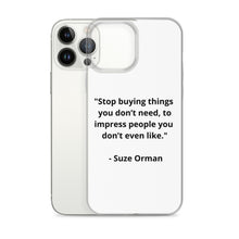 Load image into Gallery viewer, Suze Orman iPhone Case
