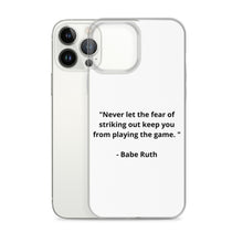 Load image into Gallery viewer, Babe Ruth iPhone Case
