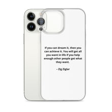 Load image into Gallery viewer, Zig Ziglar Inspirational iPhone Case
