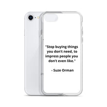 Load image into Gallery viewer, Suze Orman iPhone Case
