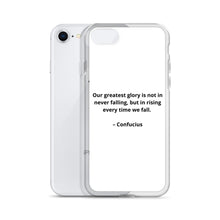 Load image into Gallery viewer, Confucius Inspirational iPhone Case
