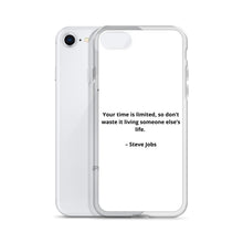 Load image into Gallery viewer, Steve Jobs Inspirational iPhone Case
